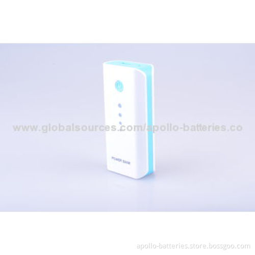 Factory direct 6,600mah Li-ion cell portable wireless power bank, universal